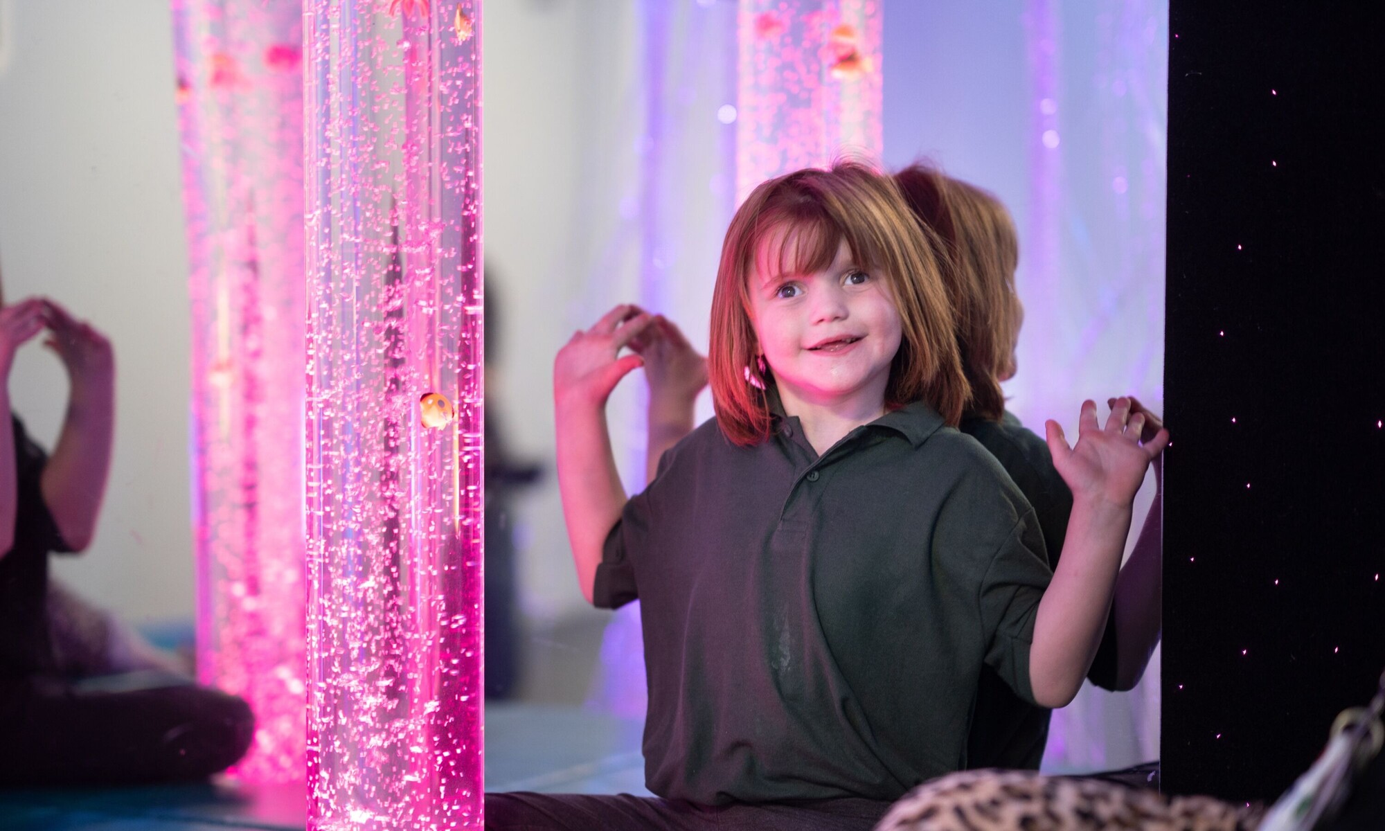 Shenstone School Student in Sensory Room
